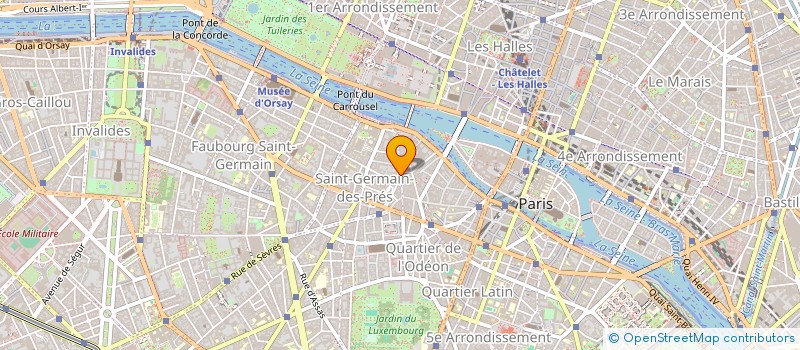 localisation de l'entreprise 484 114 137   PARIS