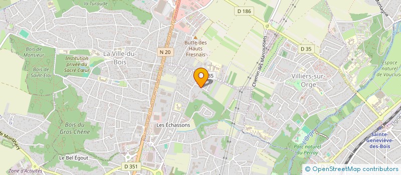 localisation de l'entreprise 484 122 536 à LONGPONT-SUR-ORGE