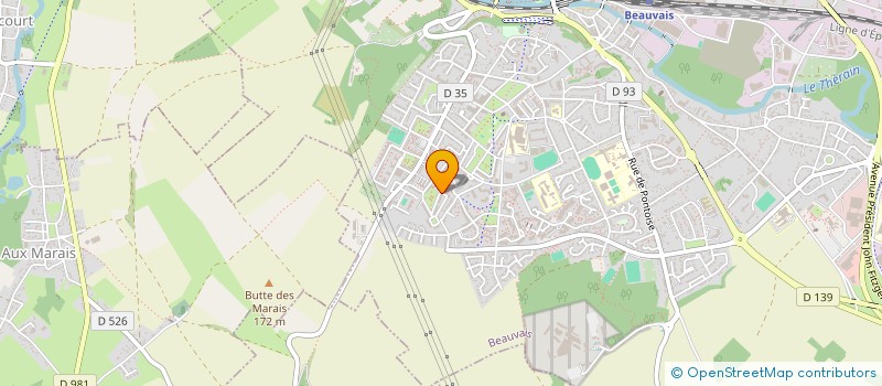 localisation de l'entreprise 484 123 070   BEAUVAIS