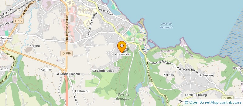 localisation de l'entreprise 484 132 485   PAIMPOL