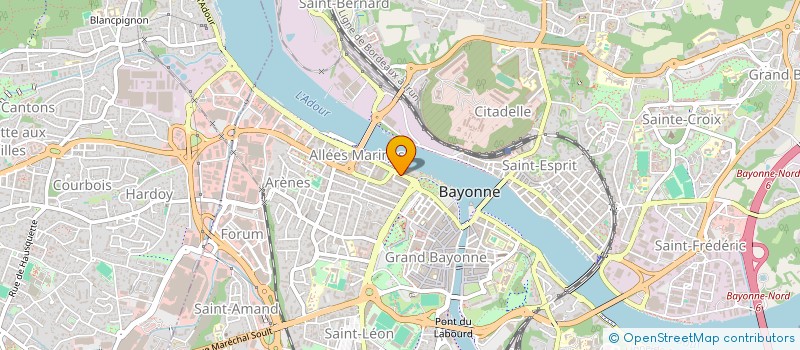 localisation de l'entreprise 484 195 151   SAINT-PIERRE-D'IRUBE