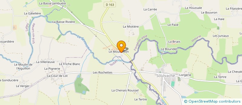 localisation de l'entreprise 484 210 315   THOURIE