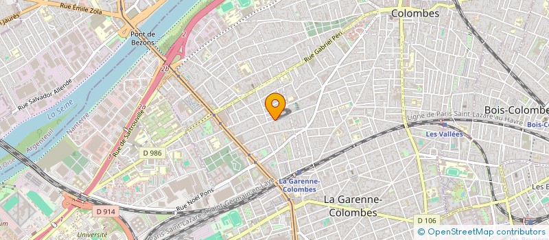 localisation de l'entreprise 484 224 506   COLOMBES