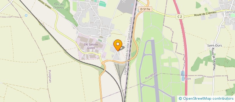 localisation de l'entreprise 484 284 286   PUSIGNAN