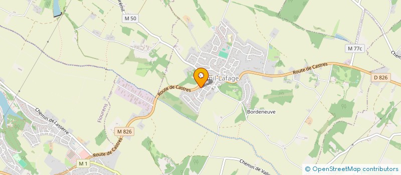 localisation de l'entreprise 484 302 658   SAINT-PIERRE-DE-LAGES