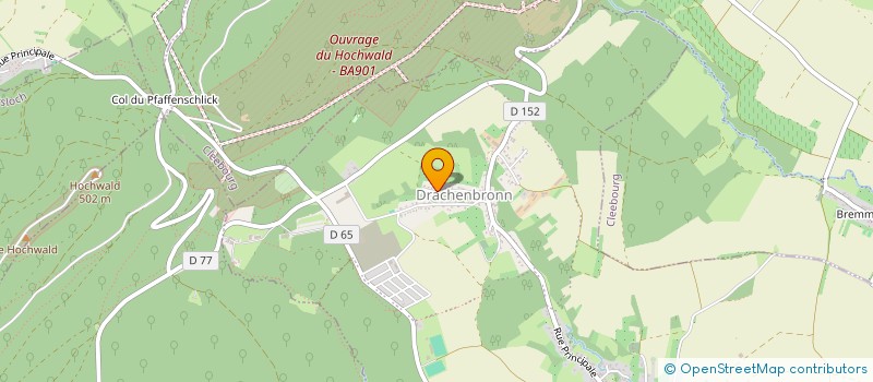 localisation de l'entreprise 484 312 830   DRACHENBRONN-BIRLENBACH