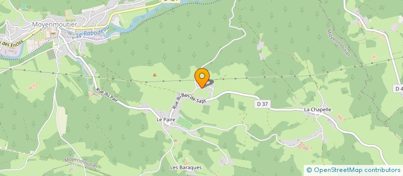 localisation de l'entreprise 484 359 385   MOYENMOUTIER