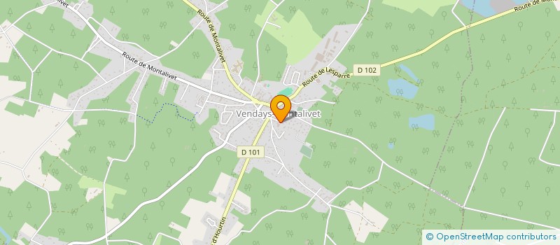 localisation de l'entreprise 484 364 732   VENDAYS-MONTALIVET