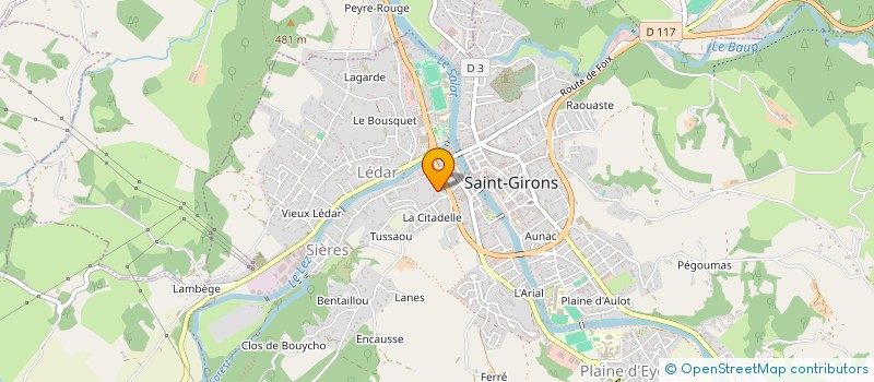 localisation de l'entreprise 484 366 265  à PAU