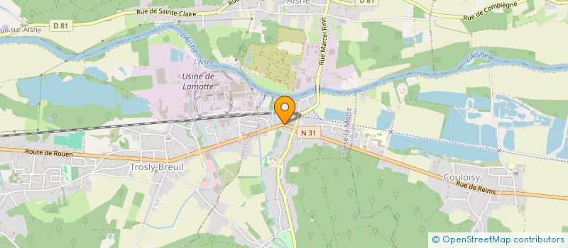 localisation de l'entreprise 484 404 116   CUISE-LA-MOTTE