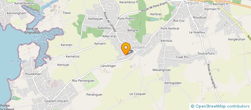 localisation de l'entreprise 484 412 879   TREGUNC