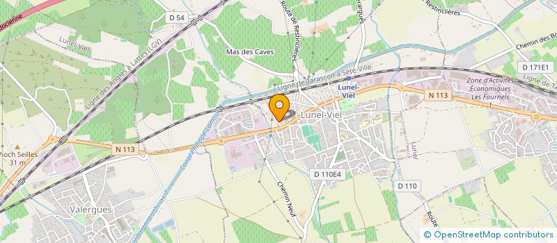 localisation de l'entreprise 484 427 810 à LUNEL-VIEL