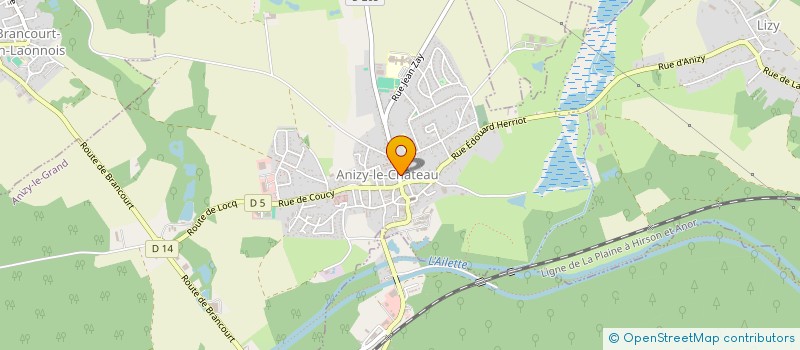 localisation de l'entreprise 484 448 055 à ANIZY-LE-GRAND