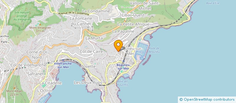 localisation de l'entreprise 484 448 584 à NICE