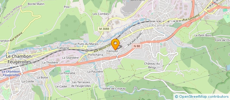 localisation de l'entreprise 484 458 252   JONZIEUX