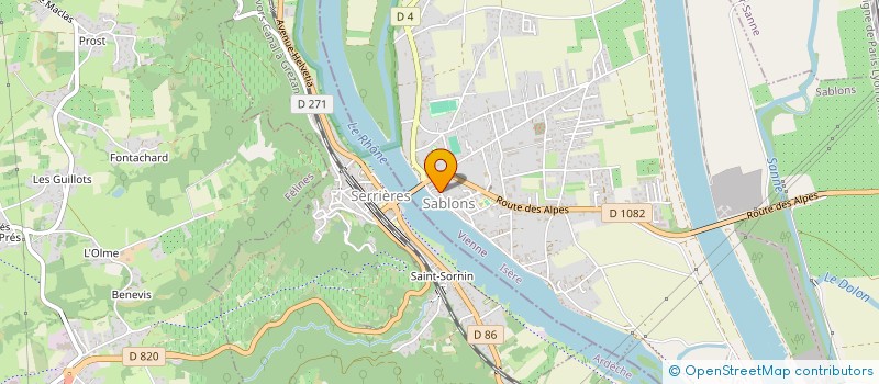 localisation de l'entreprise 484 510 706   ANNONAY