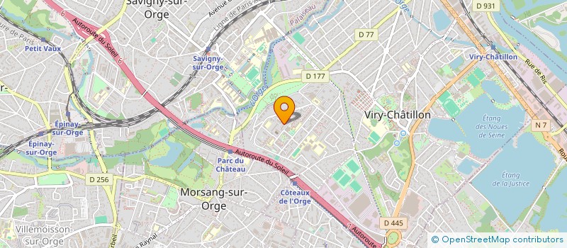 localisation de l'entreprise 484 544 382  à CLICHY