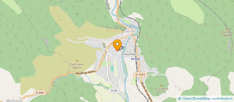 localisation de l'entreprise 484 548 540   SERRES