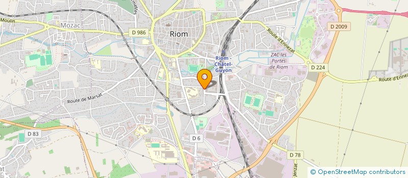 localisation de l'entreprise 484 562 913   RIOM