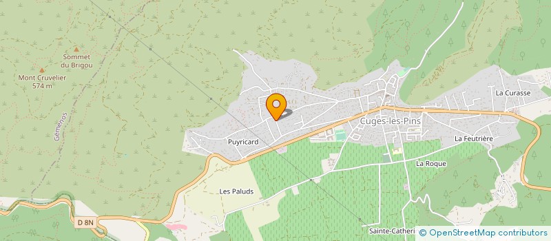 localisation de l'entreprise 484 600 507   CUGES-LES-PINS