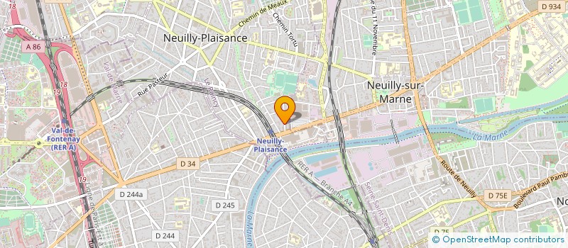 localisation de l'entreprise 484 621 016   NEUILLY-PLAISANCE