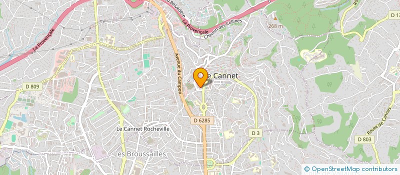 localisation de l'entreprise 484 641 279  à VALBONNE