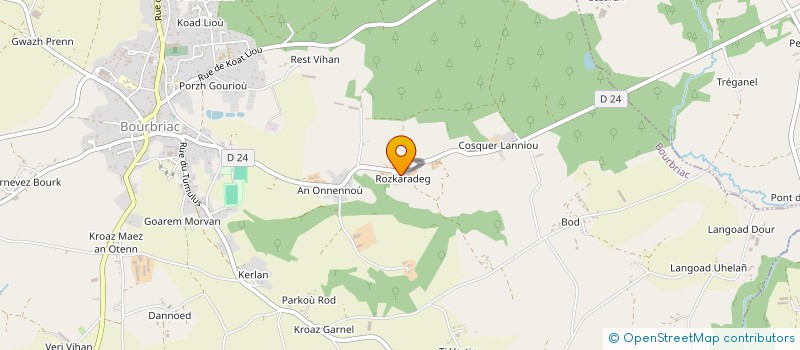 localisation de l'entreprise 484 643 713   BOURBRIAC