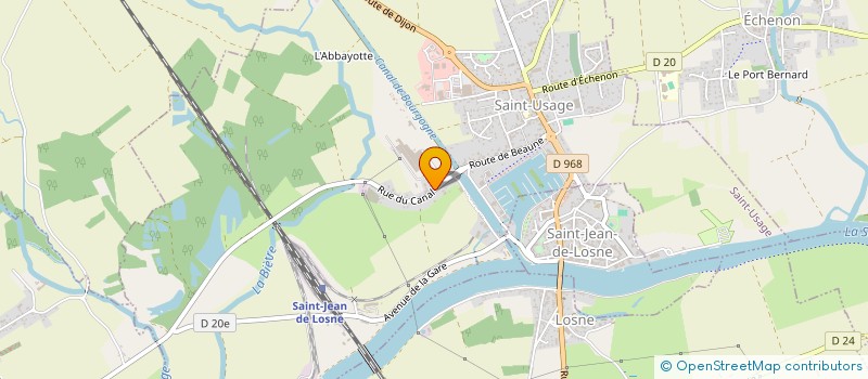 localisation de l'entreprise 484 655 584   SAINT-USAGE