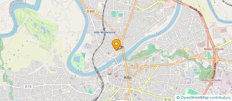 localisation de l'entreprise 484 655 725   ALBI