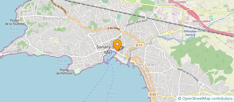 localisation de l'entreprise 484 657 200 à SANARY-SUR-MER