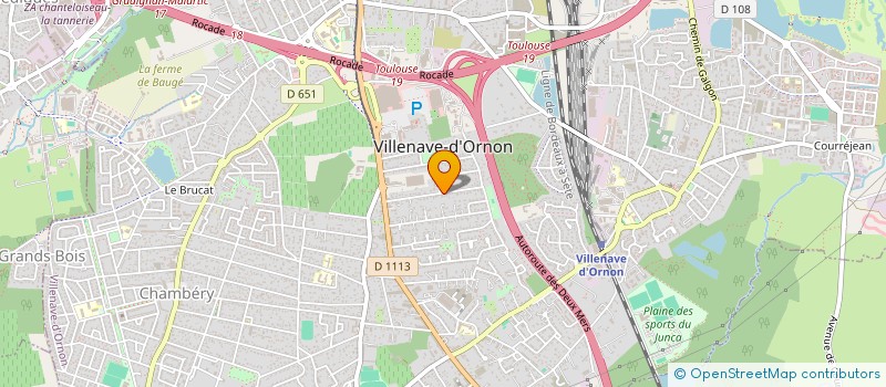 localisation de l'entreprise 484 683 529  à VILLENAVE-D'ORNON