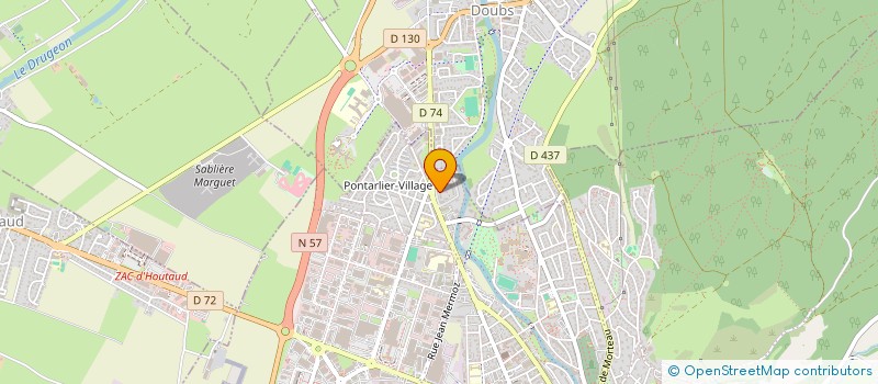 localisation de l'entreprise 484 684 683   PONTARLIER