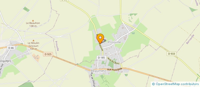 localisation de l'entreprise 484 693 866   SAINT-LEGER-LES-DOMART