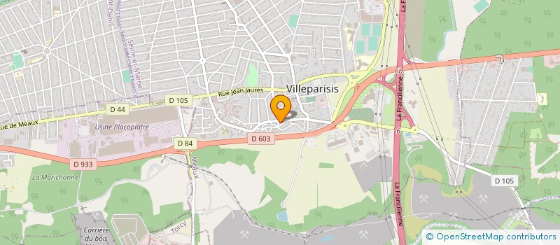 localisation de l'entreprise 484 711 254   VILLEPARISIS