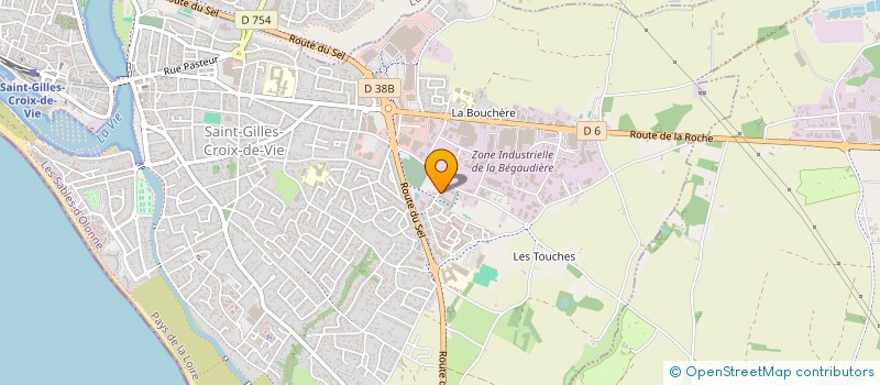 localisation de l'entreprise 484 715 891 à SAINT-GILLES-CROIX-DE-VIE