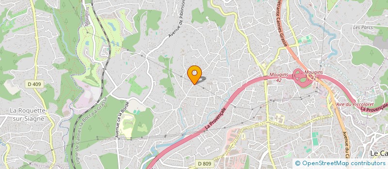 localisation de l'entreprise 484 721 261   CANNES