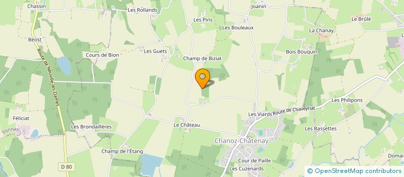 localisation de l'entreprise 484 737 416 à CROTTET