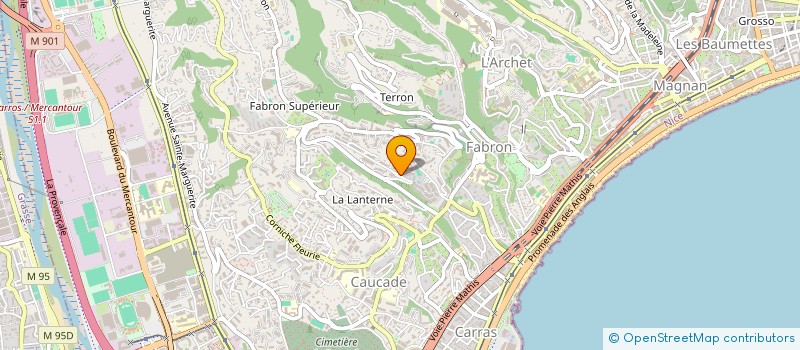 localisation de l'entreprise 484 751 144 à NICE