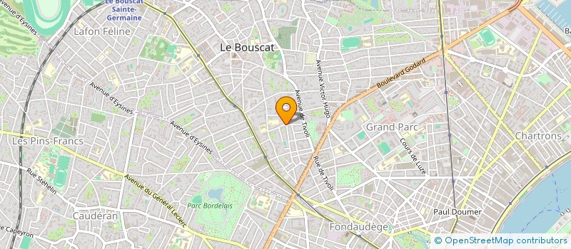 localisation de l'entreprise 484 793 435   LE BOUSCAT