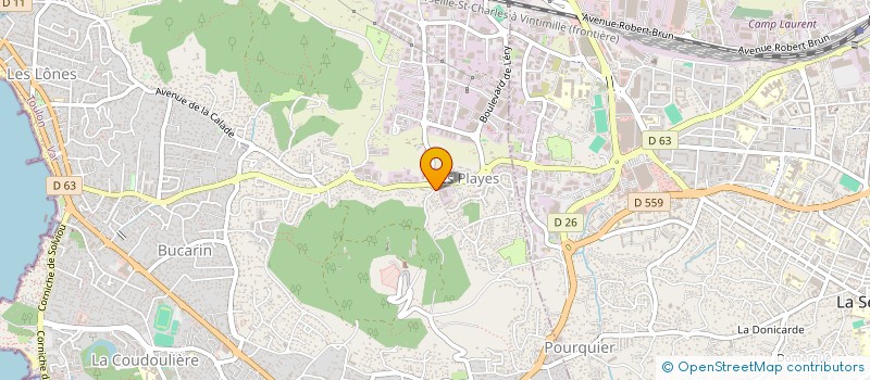 localisation de l'entreprise 484 808 191 à SIX-FOURS-LES-PLAGES