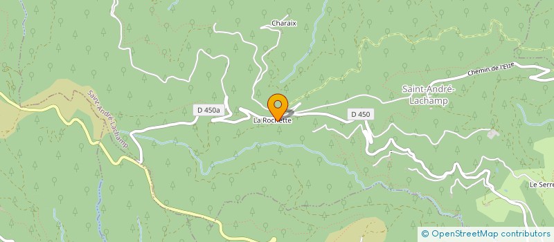 localisation de l'entreprise 484 818 455   SAINT-ANDRE-LACHAMP