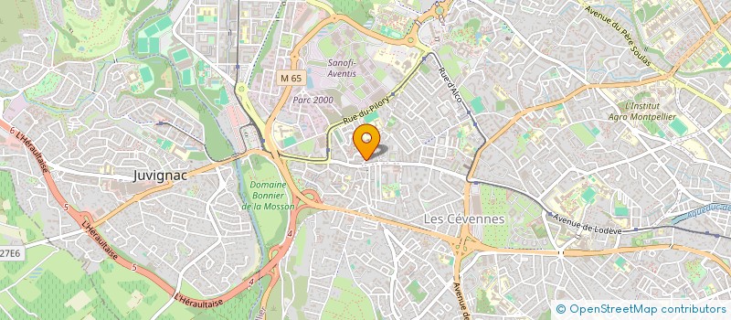 localisation de l'entreprise 484 833 868   MONTPELLIER