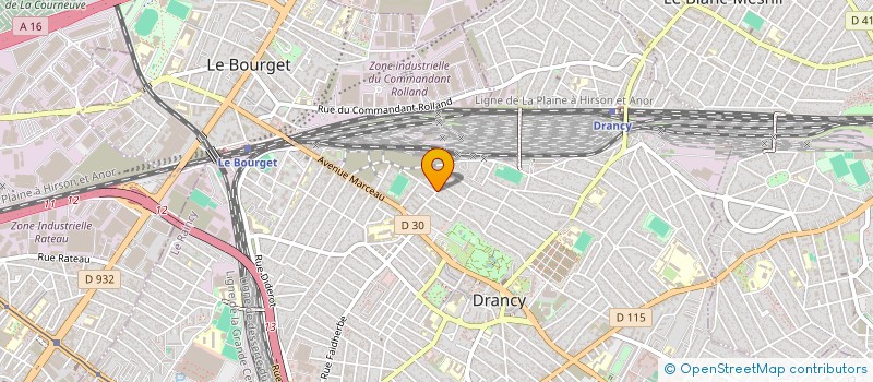 localisation de l'entreprise 484 868 989   DRANCY