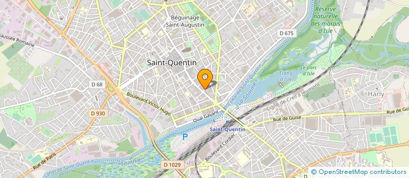 localisation de l'entreprise 484 871 017 à SAINT-QUENTIN