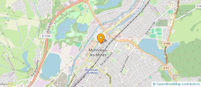 localisation de l'entreprise 484 887 658   MONTCEAU-LES-MINES