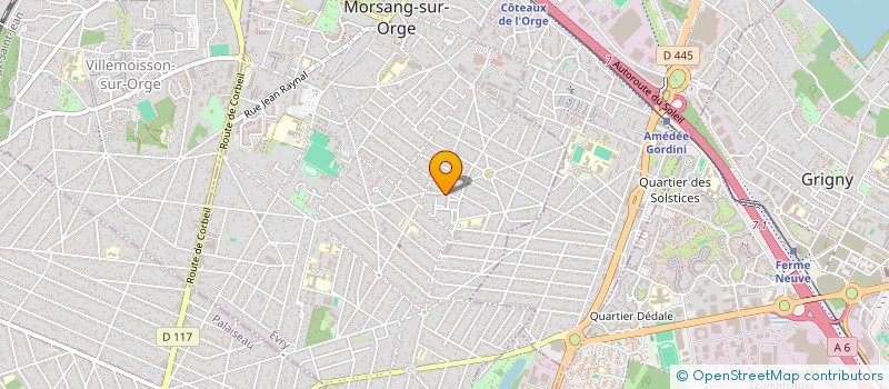 localisation de l'entreprise 484 908 090   RIS-ORANGIS