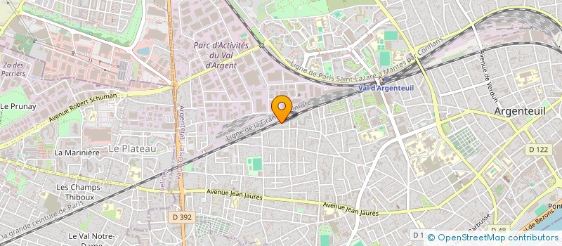 localisation de l'entreprise 484 951 850   CROISSY-SUR-SEINE