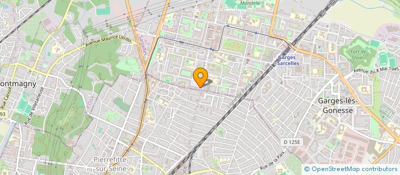 localisation de l'entreprise 484 952 106   SARCELLES