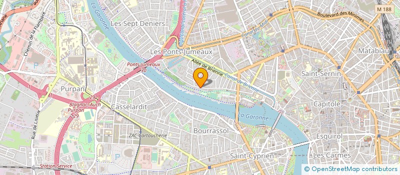 localisation de l'entreprise 484 965 561   MONCORNEIL-GRAZAN