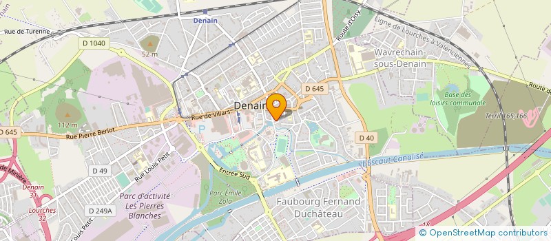 localisation de l'entreprise 484 987 292   DENAIN